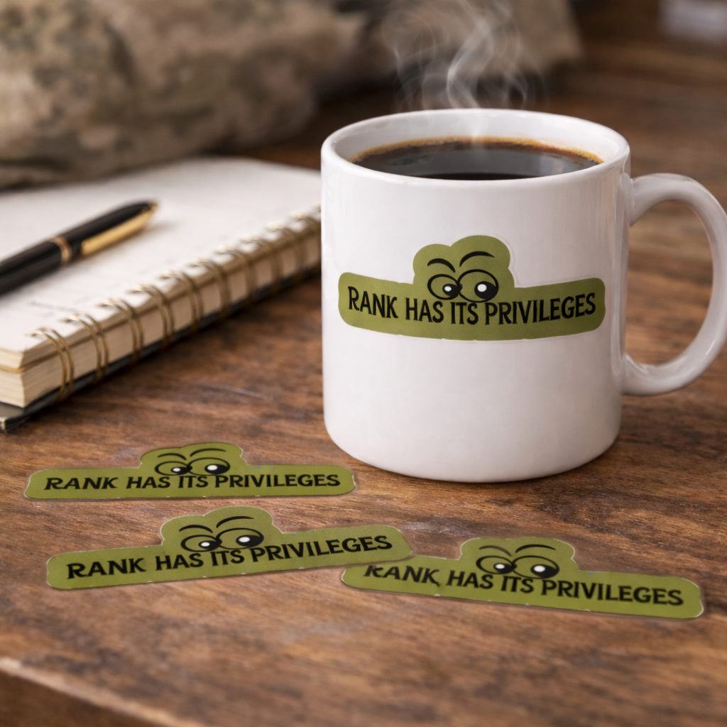 Rank Has It's Privileges (RHIP) Sticker
