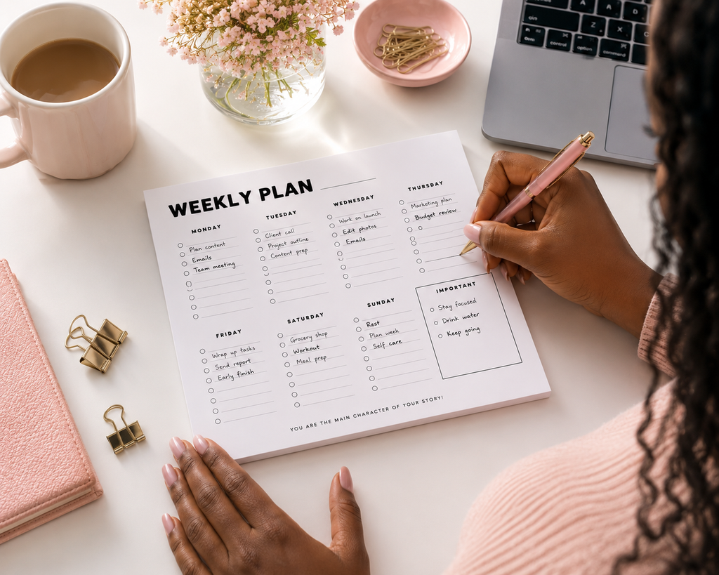 Minimalist Weekly Planner