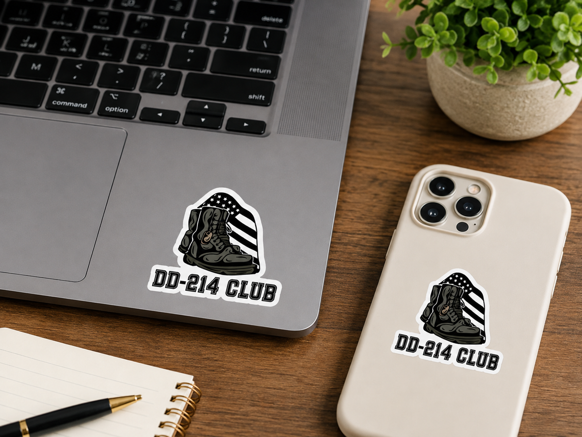 DD-214 Club Sticker