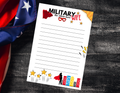 Military Wife...The Silent Hero Notepad