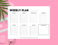 Minimalist Weekly Planner